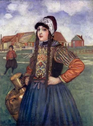 Une fille de Marken